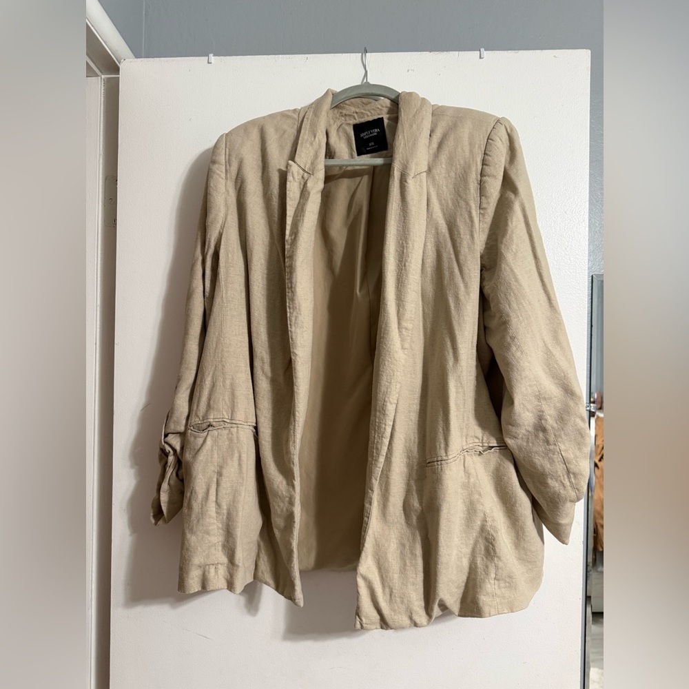 Simply Vera Linen Blazer